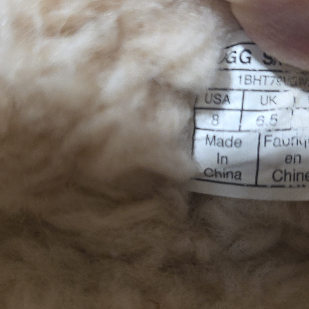 UGG Gray Suede Shearling Mocassins Womens 8 - Picture 5 of 7